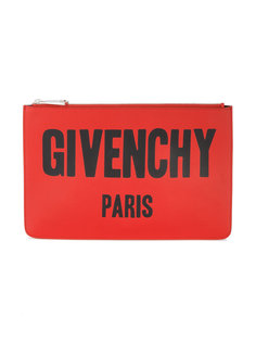 фирменный средний клатч с принтом Givenchy