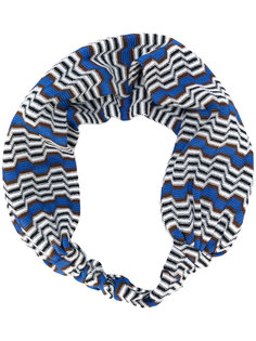 повязка с узором шеврон Missoni