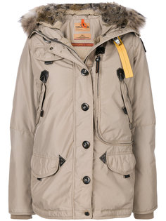 стеганый пуховик с карманами карго Parajumpers