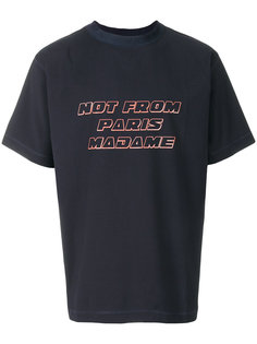 футболка с графическим принтом Drôle De Monsieur