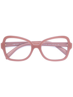 объемные очки Prada Eyewear