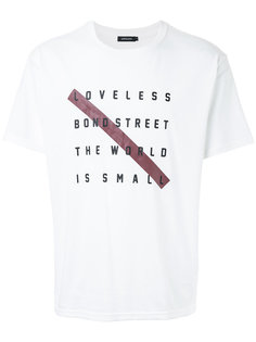 футболка с графическим принтом Loveless
