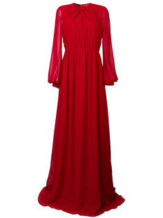 длинное платье с расклешенной юбкой Giambattista Valli