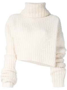 свитер с ребристой фактурой Ann Demeulemeester