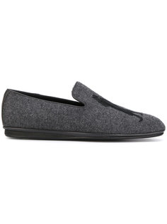 лоферы с вышивкой Salvatore Ferragamo