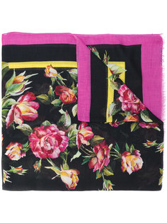 шарф с цветочным узором Dolce &amp; Gabbana