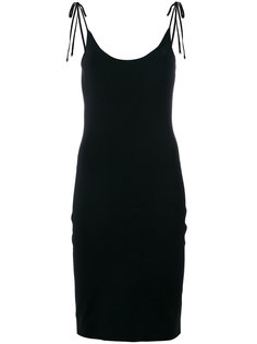 платье на лямках-завязках T By Alexander Wang