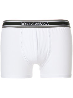 боксеры с логотипом на резинке Dolce &amp; Gabbana Underwear