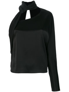 блузка с завязкой на шее Lanvin