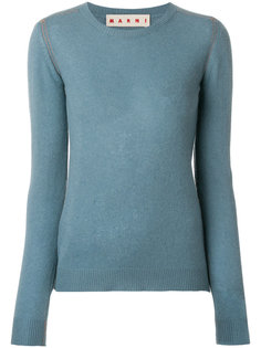 свитер с круглым вырезом Marni