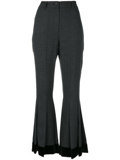 брюки клеш с плиссировкой Dolce &amp; Gabbana