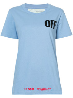 Global Warming T-shirt Off-White