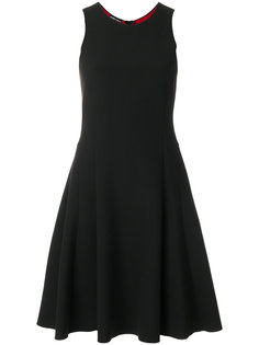 приталенное расклешенное платье Emporio Armani