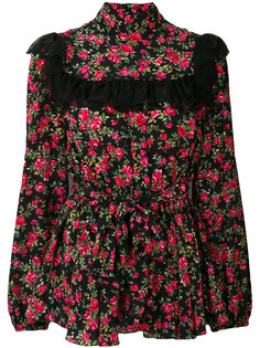 блузка с цветочным принтом Dolce &amp; Gabbana
