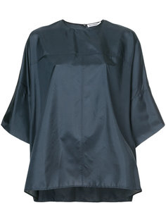 блузка с панельным дизайном Jil Sander