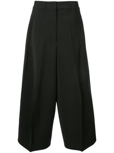 укороченные брюки-палаццо Jil Sander
