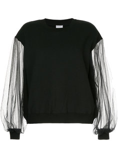 блузка с прозрачными рукавами Cityshop