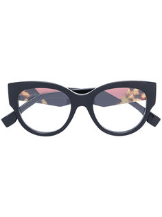 очки в круглой оправе Fendi Eyewear