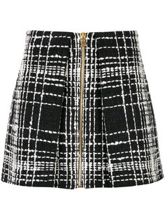 твидовая мини-юбка  Balmain