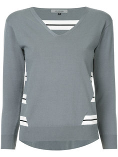 топ с полосатой панелью Han Ahn Soon