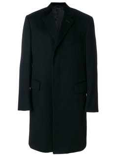 классическое однобортное пальто Tom Ford