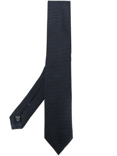 галстук с узором в горох Ermenegildo Zegna