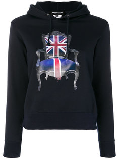 толстовка Union Jack с капюшоном и принтом Junya Watanabe Comme Des Garçons