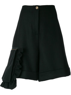 ruffled pocket shorts Erika Cavallini