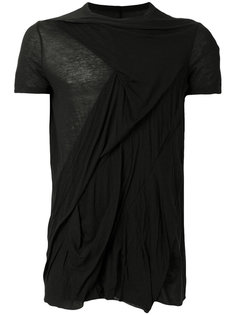 футболка с эффектом помятости Rick Owens DRKSHDW