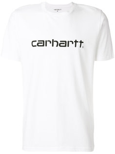 футболка с заплаткой с логотипом Carhartt