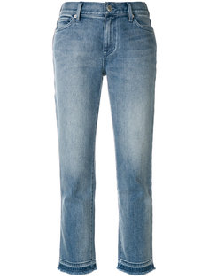 джинсы с бахромой на манжете Burberry