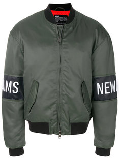 куртка-бомбер с логотипом Newams