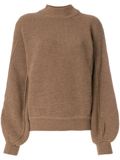 свободный джемпер с объемными рукавами  Maison Flaneur