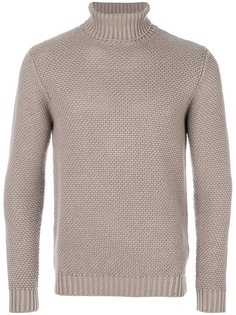 свитер вафельной вязки Lardini