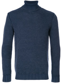 свитер вафельной вязки Lardini