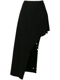 асимметричная рваная юбка Yang Li