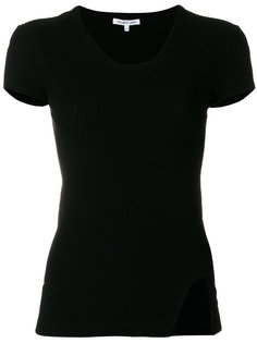 футболка с боковым разрезом  Helmut Lang