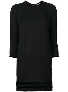 платье шифт с длинными рукавами  Dsquared2