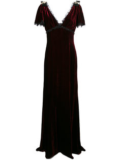 вечернее платье с кружевом Dolce &amp; Gabbana