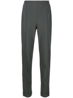 брюки строгого кроя с заворотами Salvatore Ferragamo