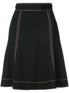 юбка с контрастной строчкой Marc Jacobs