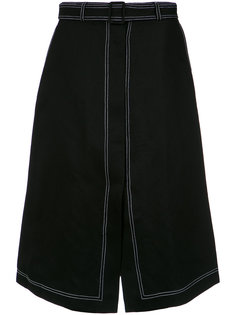 stitched midi skirt Osklen