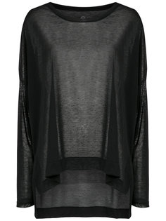 longsleeved sheer blouse Osklen