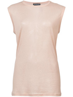 sleeveless sheer top Ann Demeulemeester
