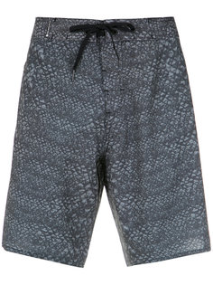 snakeskin print shorts Osklen