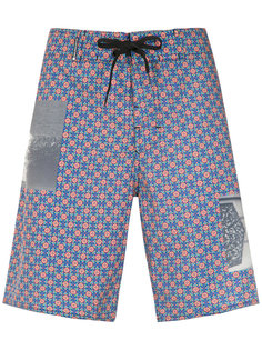 printed swim shorts Osklen