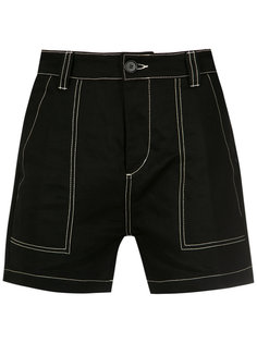 stitching details shorts Osklen