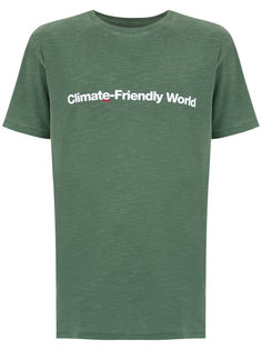 Climate-Friendly World print T-shirt Osklen