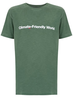 Climate-Friendly World print T-shirt Osklen