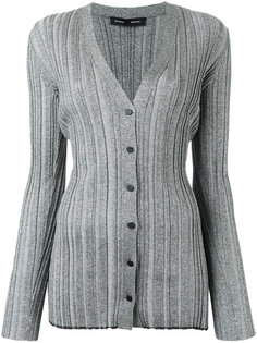 metallic button-down cardigan Proenza Schouler